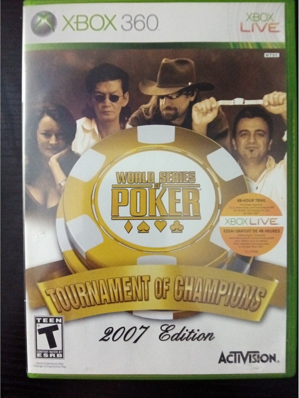 World Series of Poker: Tournament of Champions (Xbox 360) - CIB - Tested
